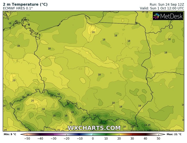 Weekend zapowiada się także zdecydowanie chłodniej