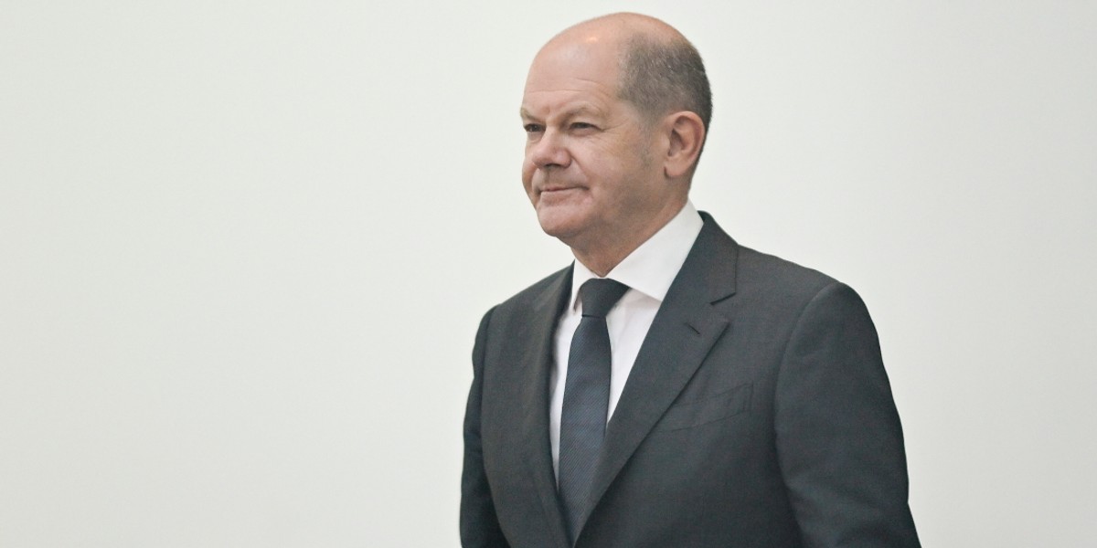 Kanclerz Niemiec Olaf Scholz