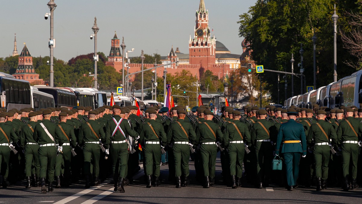 Parada z okazji Dnia Zwycięstwa w Moskwie