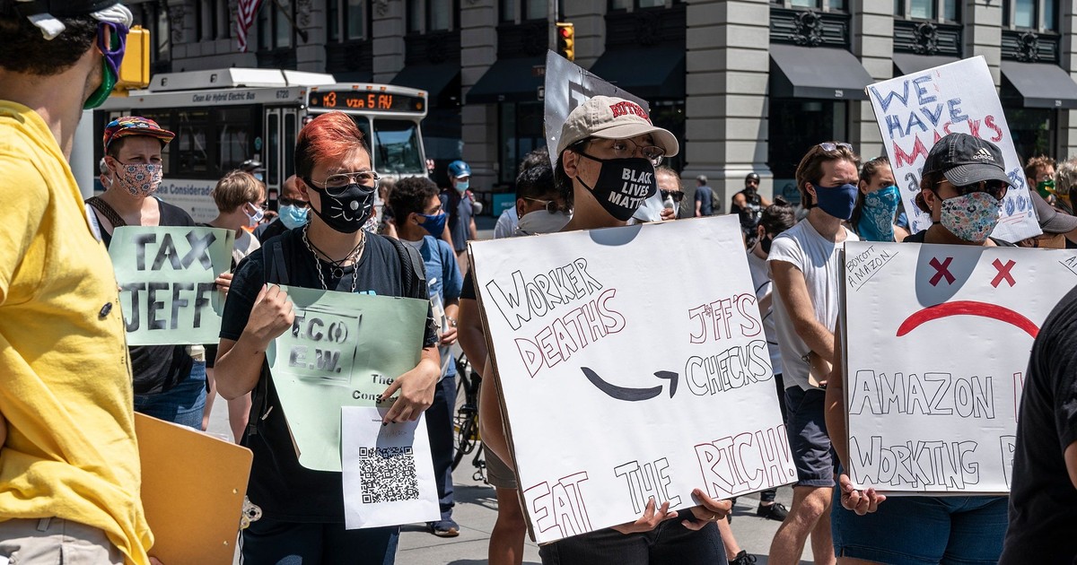 The Amazon worker who was fired after calling for better warehouse ...