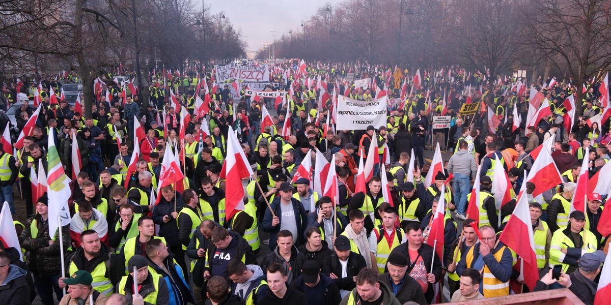 Protesty rolników 28.02. Gdzie zablokowane zostaną drogi w środę?