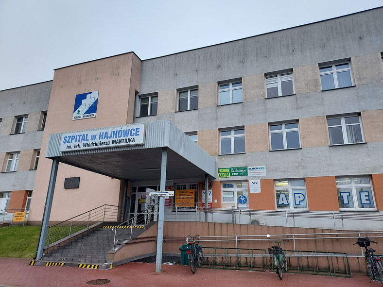 Szpital powiatowy w Hajnówce