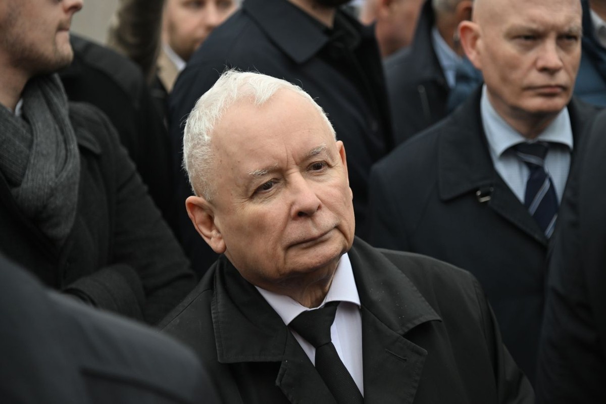 Prezes PiS Jarosław Kaczyński