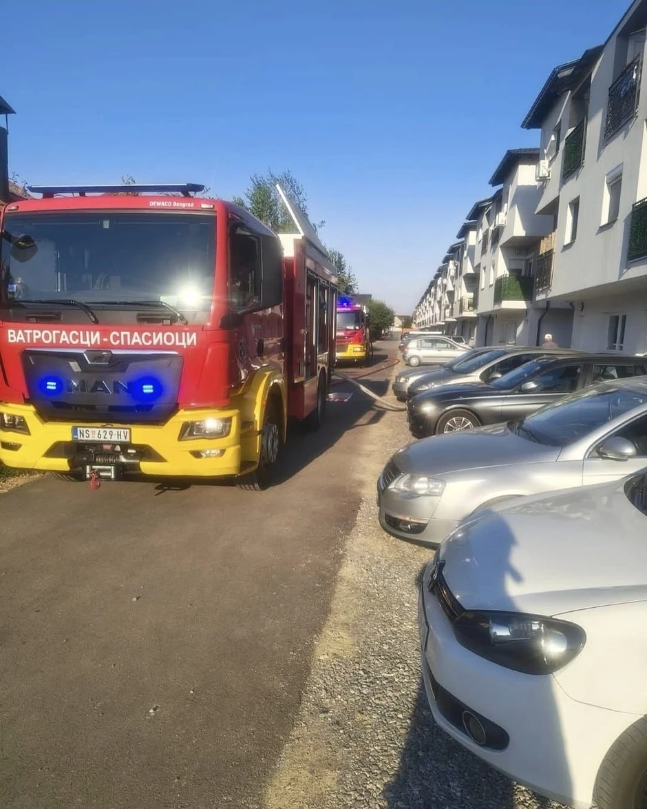 Požar u Novom Sadu