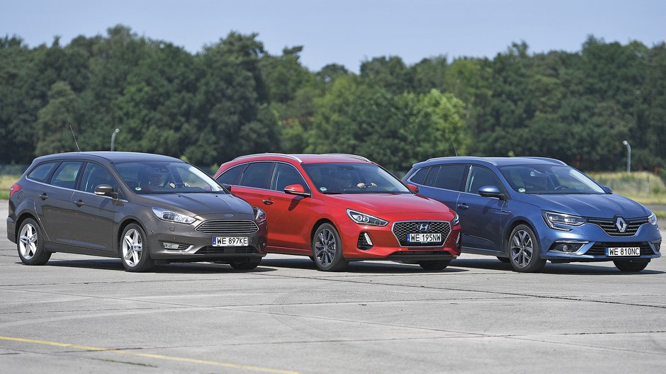 Ford Focus, Hyundai i30 i Renault Megane – porównanie