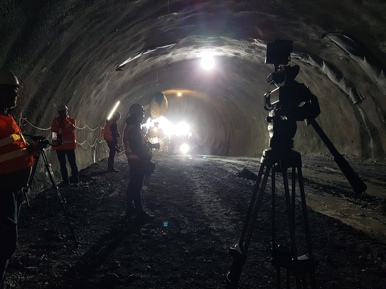 Tunel na Dolnym Śląsku między Bolkowem a Kamienną Górą