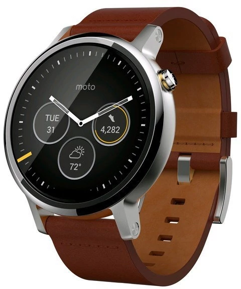 Motorola Moto 360 2gen. brązowy