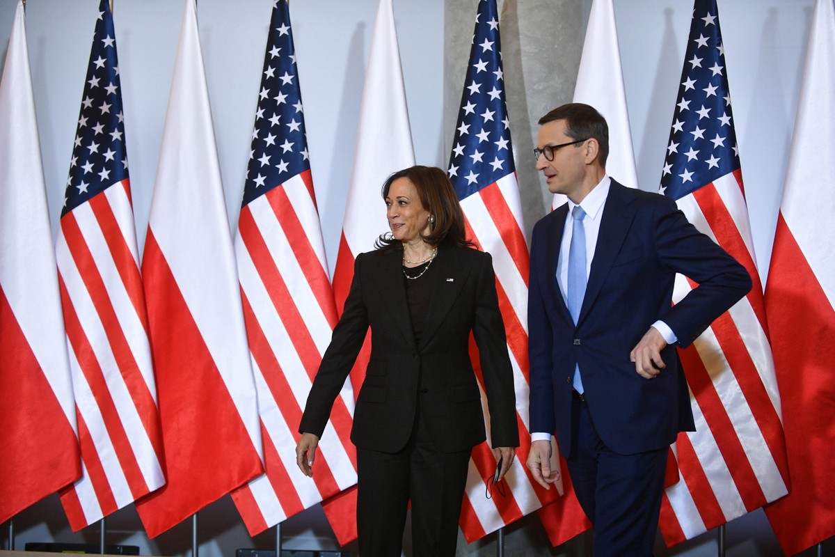 Kamala Harris, Mateusz Morawiecki