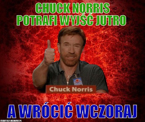 Chuck Norris - mem