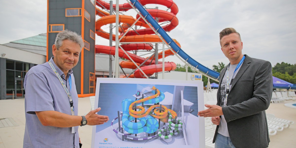 Aquapark Fala w Łodzi Będą nowe zjeżdżalnie