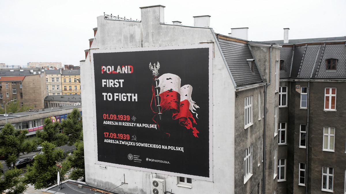 Szczecin: błąd na wielkim banerze IPN