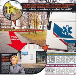 Zmarł o krok od pogotowia