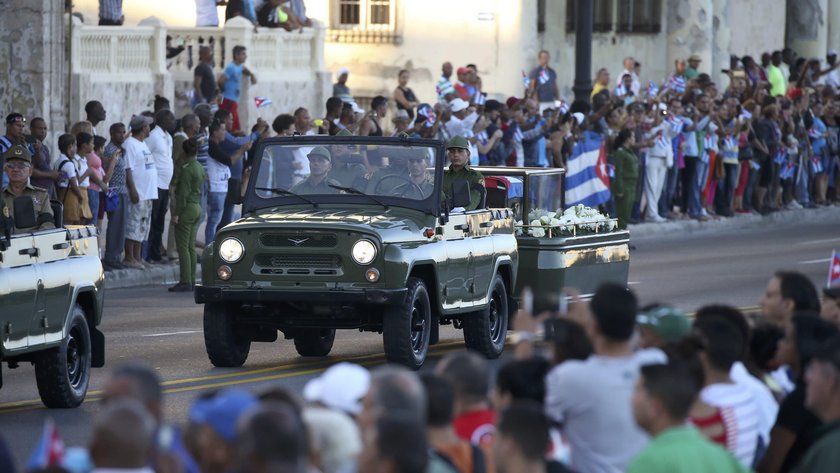 Uroczystości pogrzebowe Fidela Castro