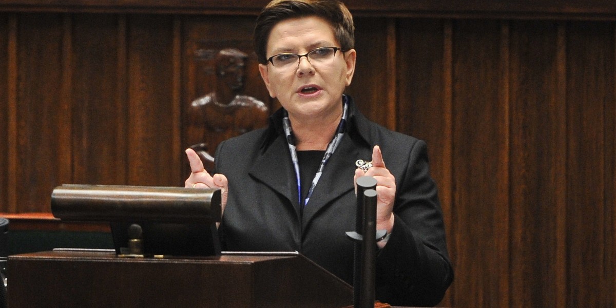 Expose Szydło podobne do przemówienia Kopacz