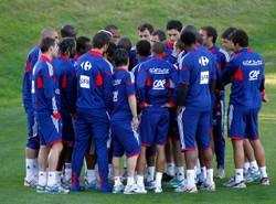 Obrażeni Francuzi znów trenują