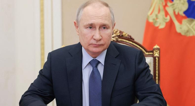 Russian President Vladimir Putin.MIKHAIL METZEL/SPUTNIK/AFP via Getty Images