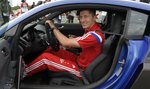 Lewandowski testuje audi