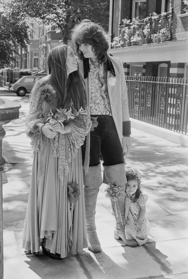 Chris Squire i Nikki James, 1972