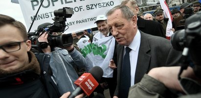 Kulisy protestu poparcia dla Szyszki. Wyciekło nagranie