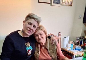 Jovana Tomić Matora sa majkom