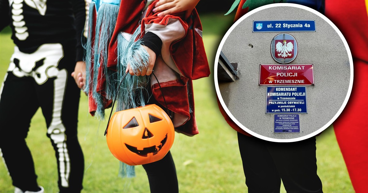 Przykry finał halloweenowego żartu. 10-latka trafiła na policję