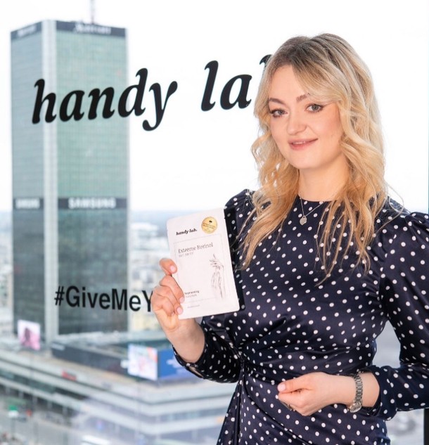 Iwona Wójcik - prezes i pomysłodawczyni handy lab.