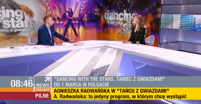 Anna Jagodzińska w Polsat News