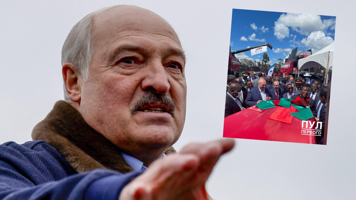 Takiego prezentu Łukaszenko nie mógł się spodziewać. Sam przekazał traktor