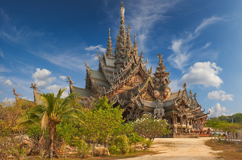 Świątynia Prawdy, Pattaya, Tajlandia