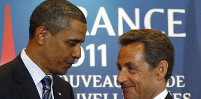 Obama z Andrzejem Lepperem? Nie, to przecież Sarkozy!