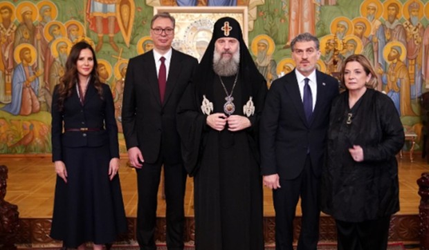Tamara i Aleksandar Vučić