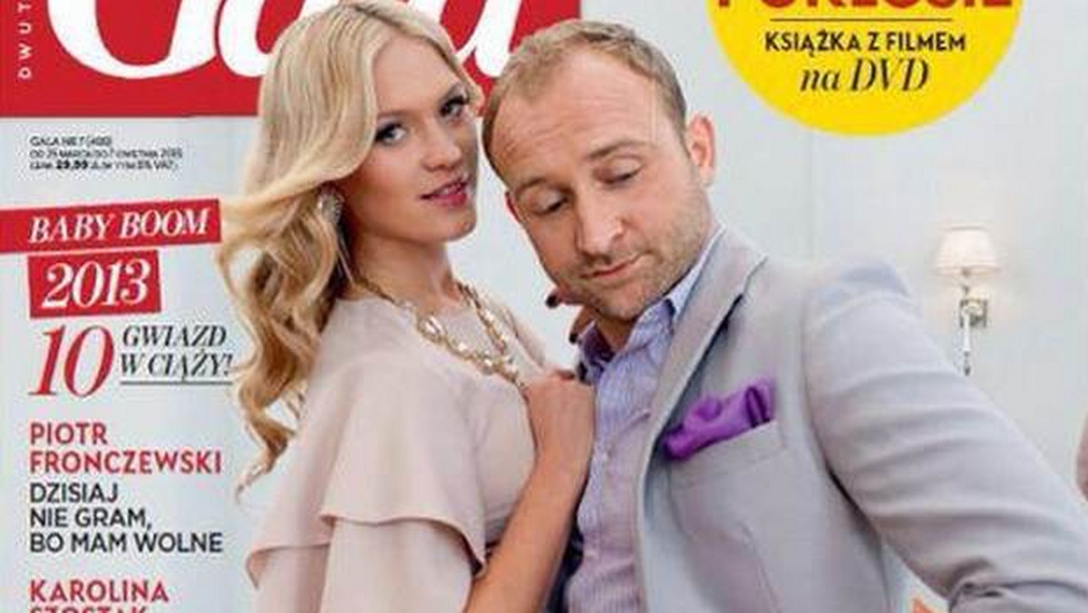 No i stało się! Para zaliczyła pierwszą okładkę gazety! Borys Szyc i stylistka Zofia Ślotała spotykają się ponad pół roku.
