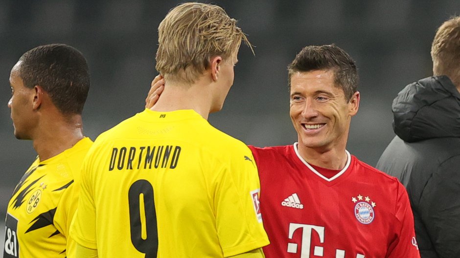 Robert Lewandowski i Erling Haaland