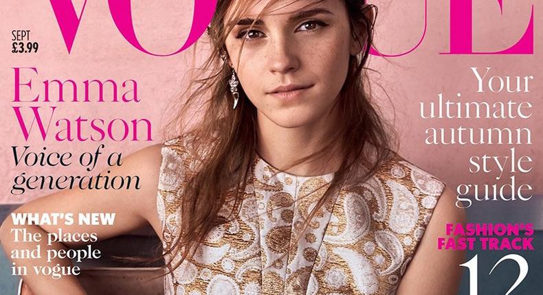 Emma Watson covers Vogue UK