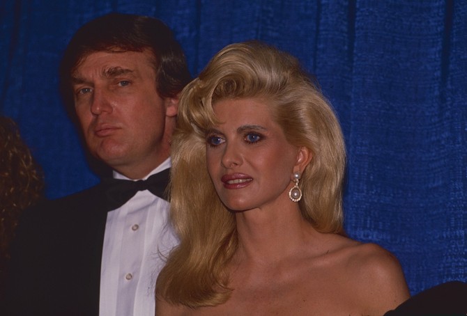 Donald i IvanaTramp