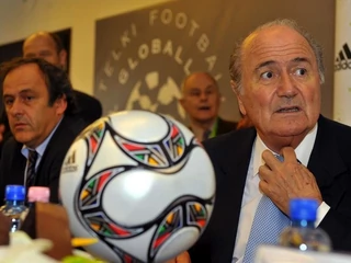 Sepp Blatter i Michel Platini