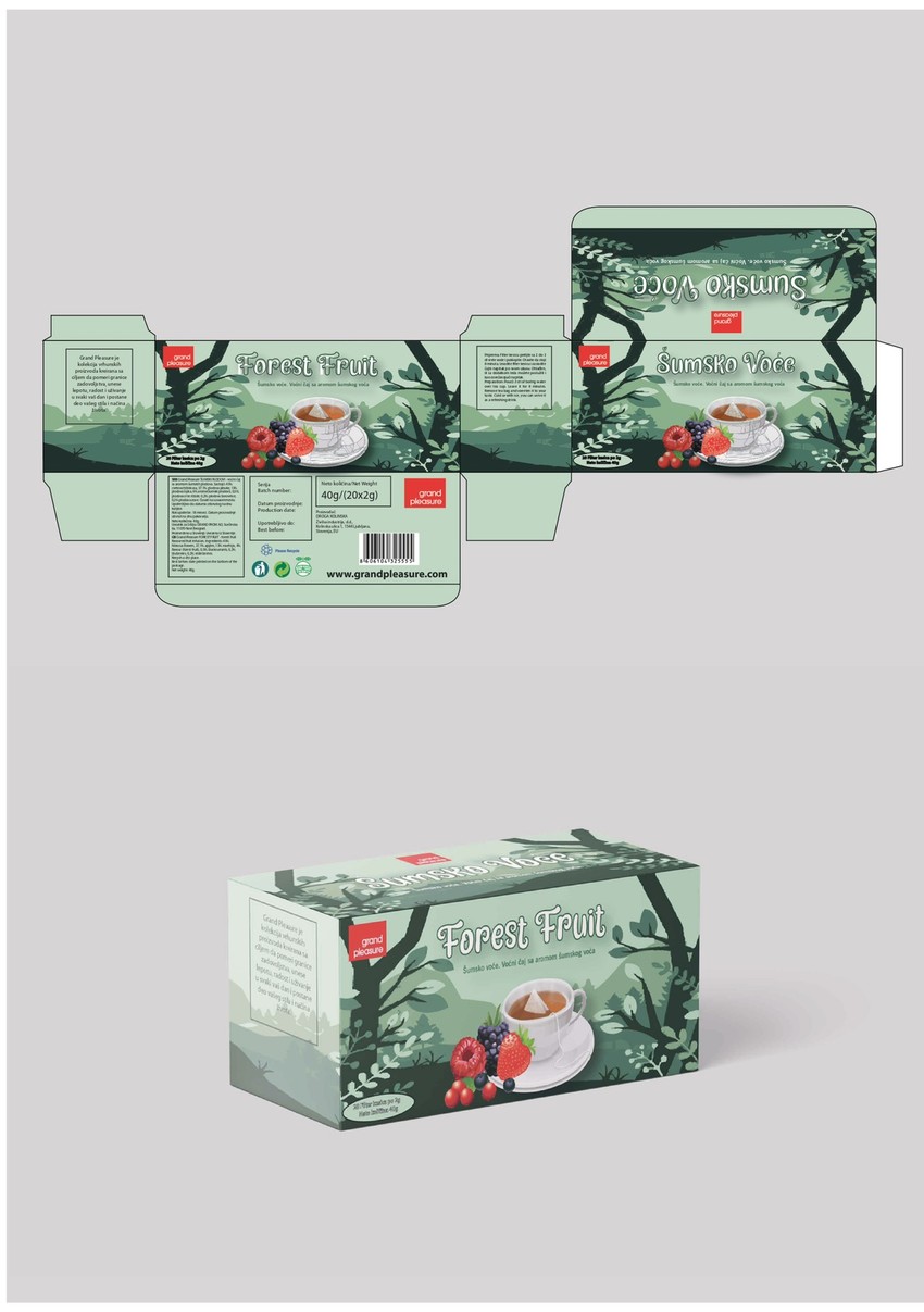 Pavelov dizajn za kutiju čaja