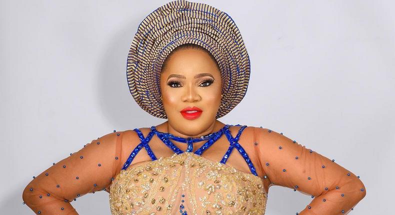 Nollywood actress Toyin Abraham is a firm supporter of the President  [Instagram/ToyinAbraham]