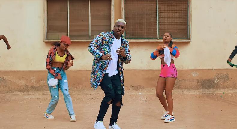 Zlatan in his video for 'Zanku (Legwork)'. (Natirovibe)