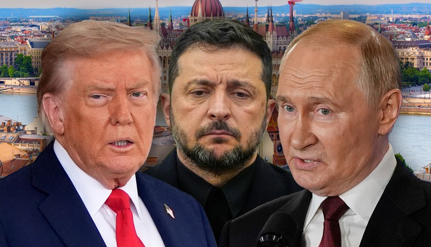 Putin, Tramp i Zelenski kombo