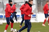 Jakub Błaszczykowski podczas treningu piłkarzy Wisły Kraków