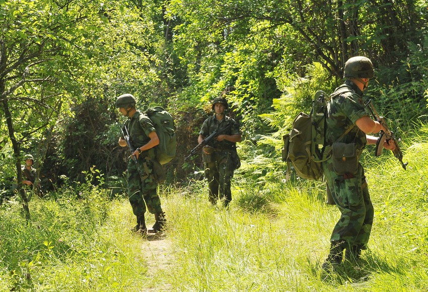 Izviđačka četa na obroncima Goča