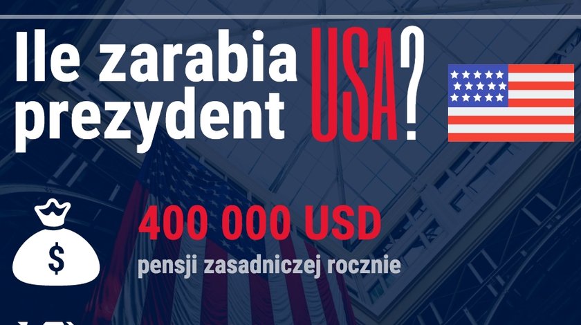 Ile zarabia prezydent USA, a ile Andrzej Duda?