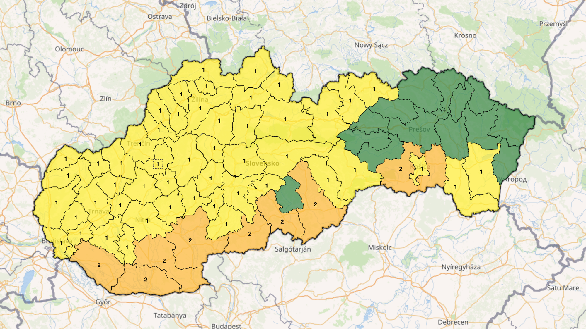Na juhu Slovenska platia výstrahy pred teplom.