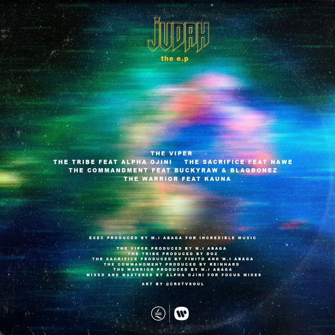 MI Abaga releases new EP, 'Judah.' (Incredible Music)