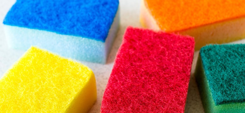Kolory gąbek kuchennych nie są przypadkowe. Mają konkretne zastosowanie!