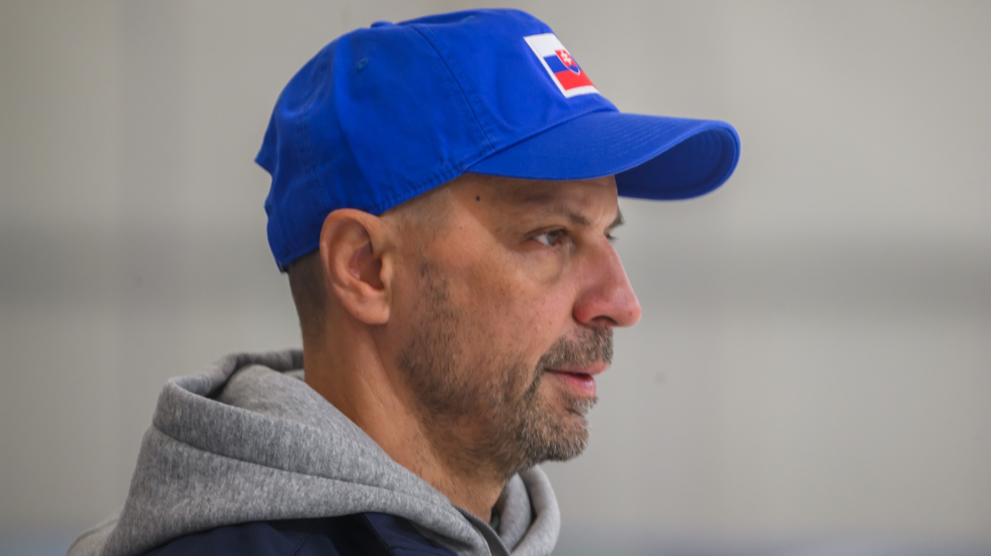 Asistent trénera Ján Pardavý. 