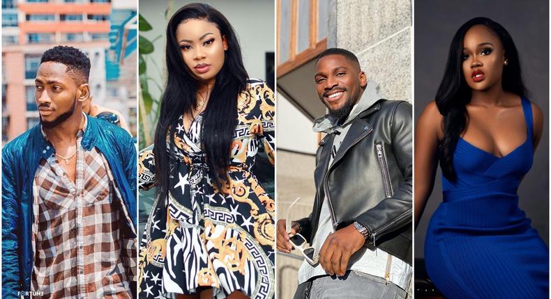 Some of the most admired relationships in the house surprisingly went sour [Instagram/MiracleChukwu] [Instagram/NinaIvy] [Instagram/CeecOfficial] [Instagram/TobiBakre]