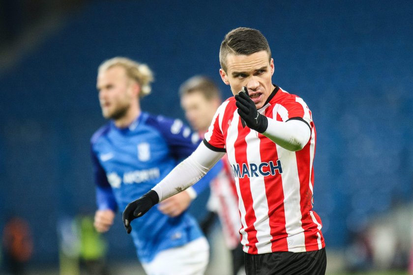 Pilka nozna. Ekstraklasa. Cracovia Krakow - Slask Wroclaw. 10.02.2018