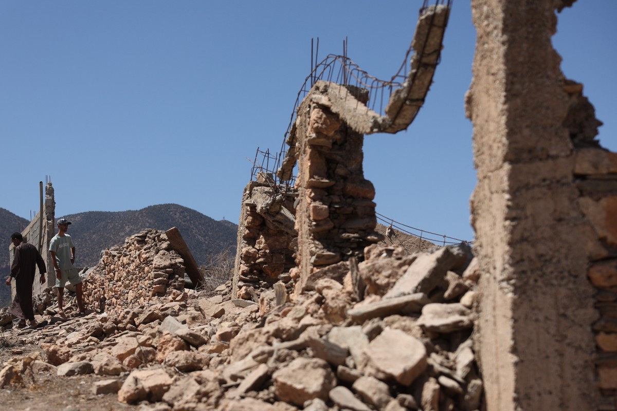 Skutki trzęsienia ziemi, które nawiedziło Maroko